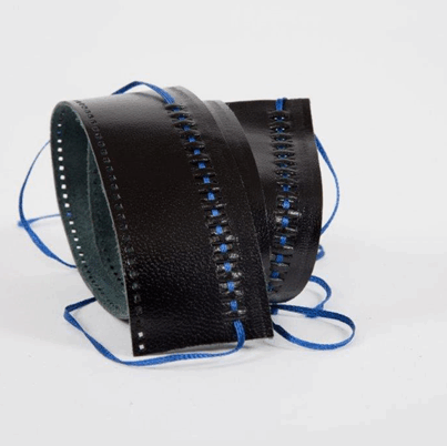 Pourtour Chapeau en Cuir