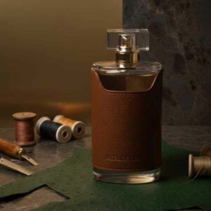 Fourreau Parfum cuir pleine fleur