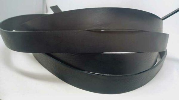 Lot de 4 bandes de Cuir Croupon Coloris Noir | Frais de port inclus France – Image 3